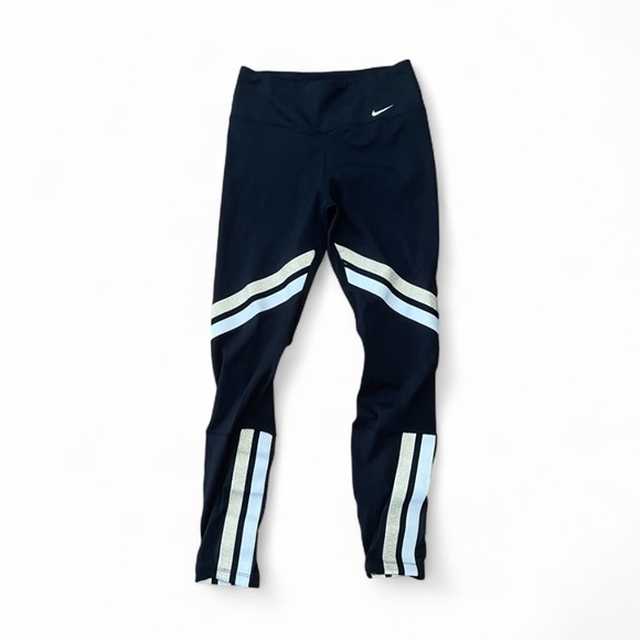 Nike One Icon Clash Women's 7/8 Training Leggings Sz S - Picture 1 of 10
